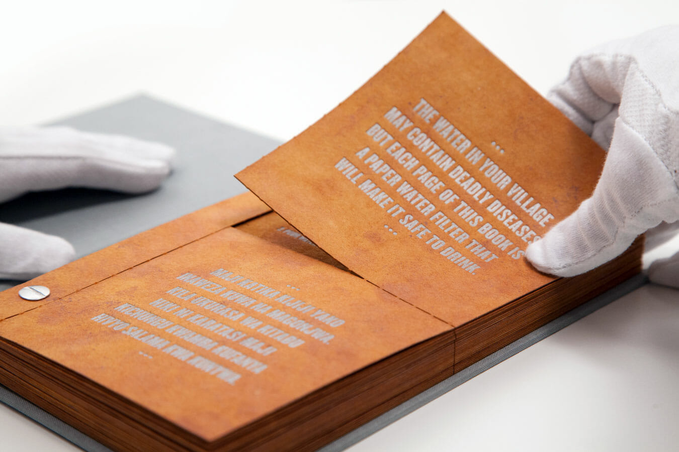 The Drinkable Book: The Only Book We’ll Let you Rip Up