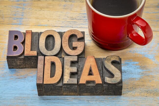 Don’t Know What to Blog About? Here’s 52 Ideas to Steal