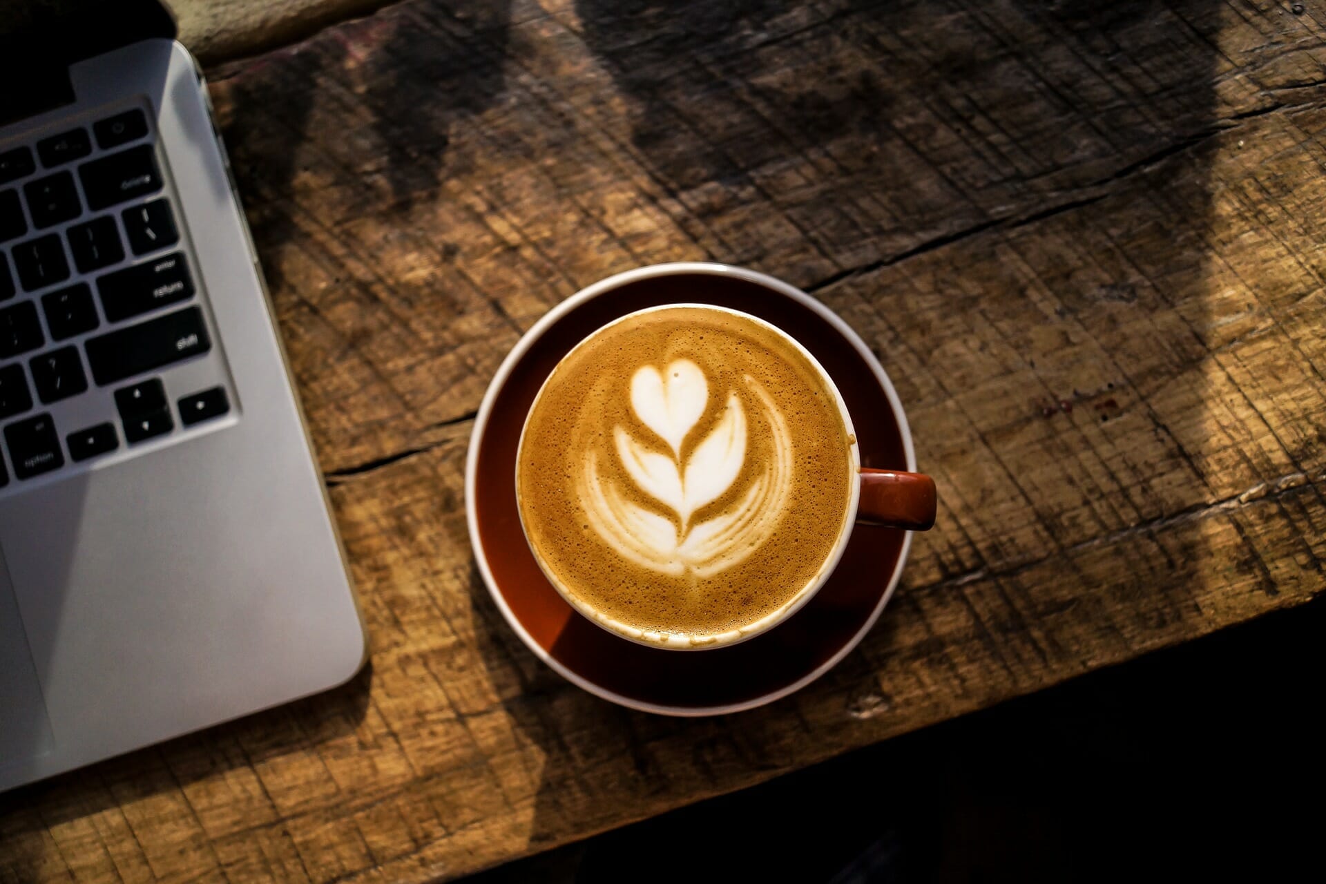working at a coffeeshop