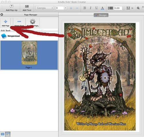 Kindle Kid’s Book Creator 
