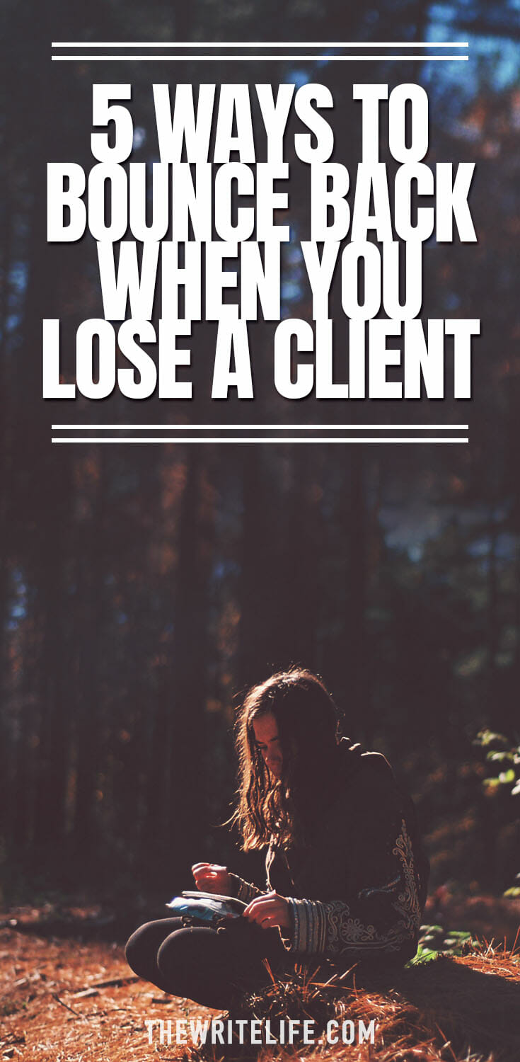 lose a client